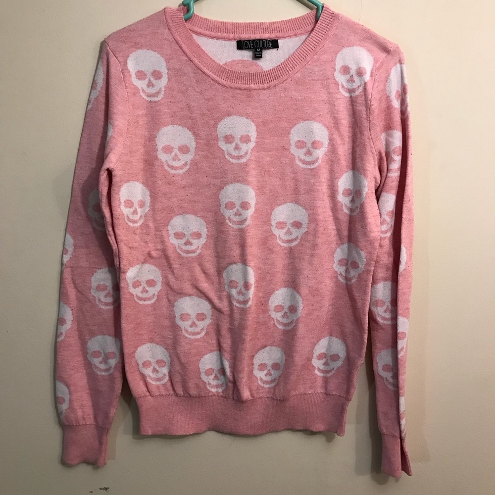 Love Culture Skull Sweater